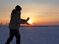 I will have the Sun in my hands! (Photo Credit: Mr Rings Leung; Programme Host: Harbin Institute of Technology)